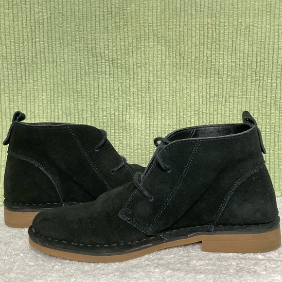 Tommy Bahama Women's Black Suede Evert Casual Lace Chukka Boots Booties SZ US 7 - Picture 7 of 11